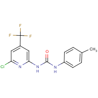 N-[6-chloro-4-(trifluoromethyl)-2-pyridyl]-N'-(4-methylphenyl)urea