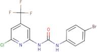 N-(4-bromophenyl)-N'-[6-chloro-4-(trifluoromethyl)-2-pyridyl]urea
