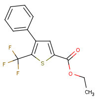 Ethyl 4-phenyl-5-(trifluoromethyl)thiophene-2-carboxylate