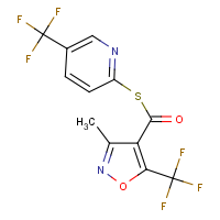 5-(trifluoromethyl)-2-pyridyl 3-methyl-5-(trifluoromethyl)isoxazole-4-carbothioate