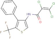 N1-[4-phenyl-5-(trifluoromethyl)-3-thienyl]-2,3,3-trichloroacrylamide