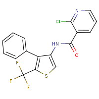 N3-[4-Phenyl-5-(trifluoromethyl)-3-thienyl]-2-chloronicotinamide