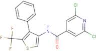 N4-[4-phenyl-5-(trifluoromethyl)-3-thienyl]-2,6-dichloroisonicotinamide