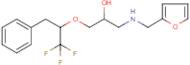 1-(1-benzyl-2,2,2-trifluoroethoxy)-3-[(2-furylmethyl)amino]propan-2-ol