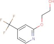 2-(2-Hydroxyethoxy)-4-(trifluoromethyl)pyridine