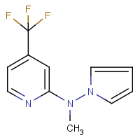 N2-methyl-N2-(1H-pyrrol-1-yl)-4-(trifluoromethyl)pyridin-2-amine