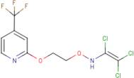 N-(1,2,2-trichlorovinyl)-O-(2-{[4-(trifluoromethyl)-2-pyridyl]oxy}ethyl)hydroxylamine