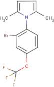 1-[2-bromo-4-(trifluoromethoxy)phenyl]-2,5-dimethyl-1H-pyrrole