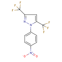 1-(4-Nitrophenyl)-3,5-di(trifluoromethyl)-1H-pyrazole