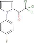 2,2,2-trichloro-1-[1-(4-fluorophenyl)-1H-pyrrol-2-yl]ethan-1-one