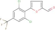 5-[2,6-Dichloro-4-(trifluoromethyl)phenyl]-2-furaldehyde