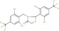 3-[2,6-dichloro-4-(trifluoromethyl)benzyl]-2-[2,6-dichloro-4-(trifluoromethyl)phenyl]-1,3-thiazo...