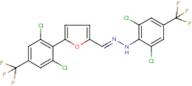 5-[2,6-dichloro-4-(trifluoromethyl)phenyl]-2-furaldehyde 2-[2,6-dichloro-4-(trifluoromethyl)phen...