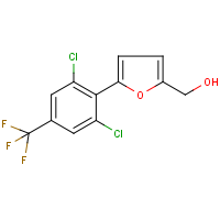 {5-[2,6-Dichloro-4-(trifluoromethyl)phenyl]-2-furyl}methanol