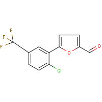 5-[2-chloro-5-(trifluoromethyl)phenyl]-2-furaldehyde