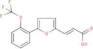 3-{5-[2-(trifluoromethoxy)phenyl]-2-furyl}acrylic acid