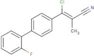 3-chloro-3-(2'-fluoro[1,1'-biphenyl]-4-yl)-2-methylacrylonitrile