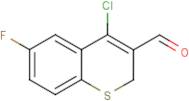 4-chloro-6-fluoro-2H-1-benzothiine-3-carboxaldehyde