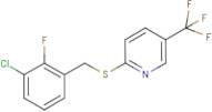 2-[(3-chloro-2-fluorobenzyl)thio]-5-(trifluoromethyl)pyridine