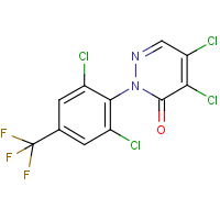 4,5-dichloro-2-[2,6-dichloro-4-(trifluoromethyl)phenyl]pyridazin-3(2H)-one