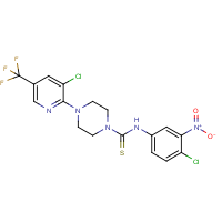 N-(4-chloro-3-nitrophenyl)-4-[3-chloro-5-(trifluoromethyl)pyridin-2-yl]tetrahydropyrazine-1(2H)-ca…