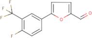 5-[4-Fluoro-3-(trifluoromethyl)phenyl]-2-furaldehyde