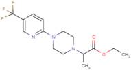 Ethyl 2-{4-[5-(trifluoromethyl)pyridin-2-yl]piperazino}propanoate