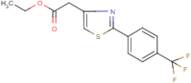 Ethyl 2-{2-[4-(trifluoromethyl)phenyl]-1,3-thiazol-4-yl}acetate