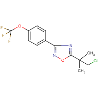 5-(2-Chloro-1,1-dimethylethyl)-3-[4-(trifluoromethoxy)phenyl]-1,2,4-oxadiazole