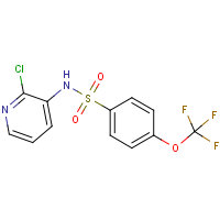 N1-(2-chloro-3-pyridyl)-4-(trifluoromethoxy)benzene-1-sulphonamide