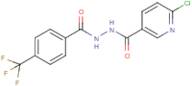 N'-[(6-chloropyridin-3-yl)carbonyl]-4-(trifluoromethyl)benzohydrazide