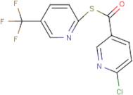 5-(trifluoromethyl)-2-pyridyl 6-chloropyridine-3-carbothioate