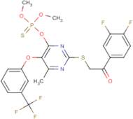 1-(3,4-Difluorophenyl)-2-({4-[(dimethoxyphosphorothioyl)oxy]-6-methyl-5-[3-(trifluoromethyl)phenox…