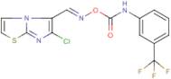6-chloro-5-{[({[3-(trifluoromethyl)anilino]carbonyl}oxy)imino]methyl}imidazo[2,1-b][1,3]thiazole