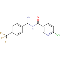 N3-imino[4-(trifluoromethyl)phenyl]methyl-6-chloronicotinamide