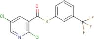 3-(trifluoromethyl)phenyl 2,5-dichloropyridine-3-carbothioate