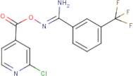 O1-[(2-chloro-4-pyridyl)carbonyl]-3-(trifluoromethyl)benzene-1-carbohydroximamide