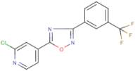 5-(2-chloro-4-pyridyl)-3-[3-(trifluoromethyl)phenyl]-1,2,4-oxadiazole