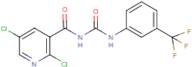 N-[(2,5-dichloro-3-pyridyl)carbonyl]-N'-[3-(trifluoromethyl)phenyl]urea