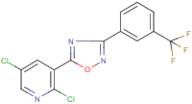 5-(2,5-dichloro-3-pyridyl)-3-[3-(trifluoromethyl)phenyl]-1,2,4-oxadiazole