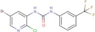 N-(5-bromo-2-chloro-3-pyridyl)-N'-[3-(trifluoromethyl)phenyl]urea