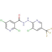 2,5-Dichloro-N'-[3-Chloro-5-(trifluoromethyl)pyridin-2-yl]pyridine-3-carbohydrazide