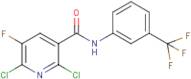 2,6-dichloro-5-fluoro-N-[3-(trifluoromethyl)phenyl]nicotinamide