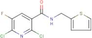 2,6-Dichloro-5-fluoro-N-(thien-2-ylmethyl)nicotinamide