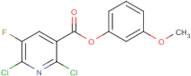 3-methoxyphenyl 2,6-dichloro-5-fluoronicotinate