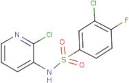 N1-(2-chloro-3-pyridyl)-3-chloro-4-fluorobenzene-1-sulphonamide