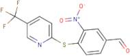 3-nitro-4-{[5-(trifluoromethyl)-2-pyridyl]thio}benzaldehyde