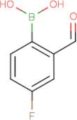 4-Fluoro-2-formylbenzeneboronic acid