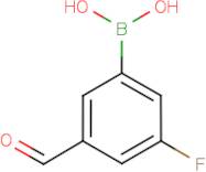 3-Fluoro-5-formylbenzeneboronic acid