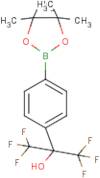 1,1,1,3,3,3-Hexafluoro-2-(4-(4,4,5,5-tetramethyl-1,3,2-dioxaborolan-2-yl)phenyl)propan-2-ol